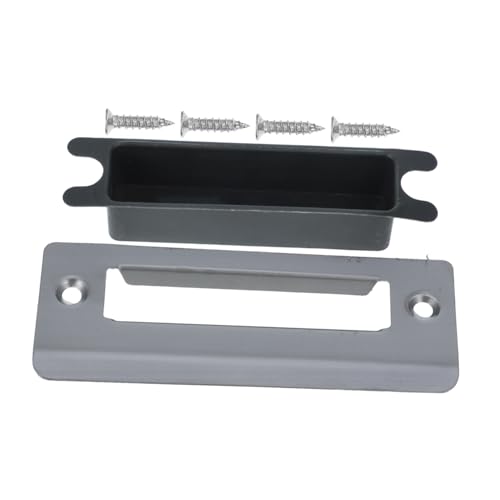 DOITOOL 1 Satz Verlängerter Türschloss Schließblech Reparatur für Holz und Innentüren Metallverschluss Ersatz für Stabile Teilig von DOITOOL
