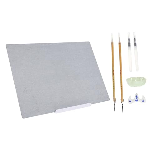 DOITOOL Wassermalbrett-Set Künstlermalbrett Wasserzeichenset Wasserzeichenbrett Zeichnung Schreibtafel Halterung Kit von DOITOOL
