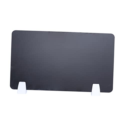 DOITOOL Acryl Schreibtisch-trennwand Praktische Desktop-partition Für Büro Und Schule Schwarz Leicht Zu Installieren Für Private Arbeitsbereiche Und Prüfungen von DOITOOL
