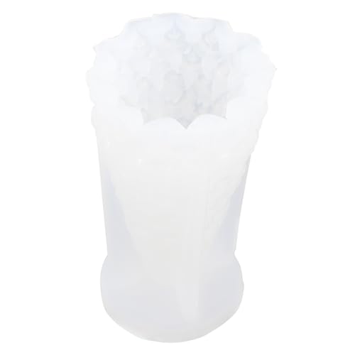 DOITOOL 1 Stück Diy Silikonform für Weihnachtskerzen Gießform für Duftkerzen Große für Anfänger und Profis Wiederverwendbar und Leicht zu Reinigen von DOITOOL