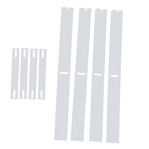 DOITOOL 1 Stück Hängemontage für Desktop Computer Verstellbarer Halter für PC Tower Büro Mainframe Halterung aus Karbonisiertem Stahl Weiß zur Platzersparnis und Kabelorganisation von DOITOOL