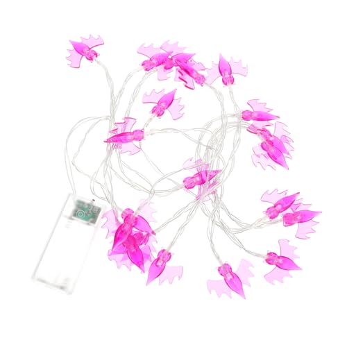 DOITOOL 1stk Halloween-nachtlicht Leuchtendes Dekor Batteriebetriebene Halloween-lichter Halloween-dekor Für Schlafzimmer Weihnachtsdekoration Kronleuchter Violett Zubehör Scheinen Pvc von DOITOOL