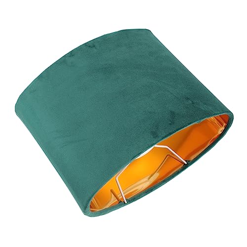 1 Stück Samt Goldfutter Oval Stoff Lampenschirm Haushaltslampenabdeckung Zarter Lichtschirm Einfacher Stil Lampenschirm Für Wohnzimmer Schlafzimmer von DOITOOL