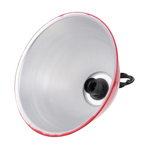 DOITOOL 1 Stück Pendelleuchte Farbiger Aluminium Lampenschirm für Restaurant und Bar ohne für Gemütliche Wohnräumen und Geschäften Zufällige Farbe von DOITOOL