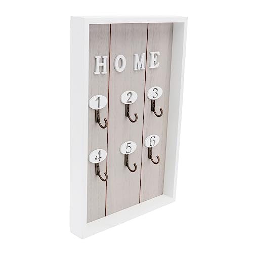 DOITOOL 1 Stück Wandmontierte Schlüsselbox Elegantem Praktischer Schlüsselhalter für Wand mit Dekorativem Design zur Aufbewahrung von Schlüsseln und Schlüsselanhängern Langlebig und DOITOOL 1 Stück Wandmontierte Schlüsselbox Elegantem Praktischer Schlüsselhalter für Wand mit Dekorativem Design zur Aufbewahrung von Schlüsseln und Schlüsselanhängern Langlebig und von DOITOOL