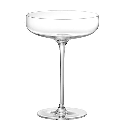 DOITOOL 1 x Sektbecher Champagnerbecher Untertasse Coupe Glass Kelch Champagner Sekt Sekt Glas für Zuhause Restaurant von DOITOOL
