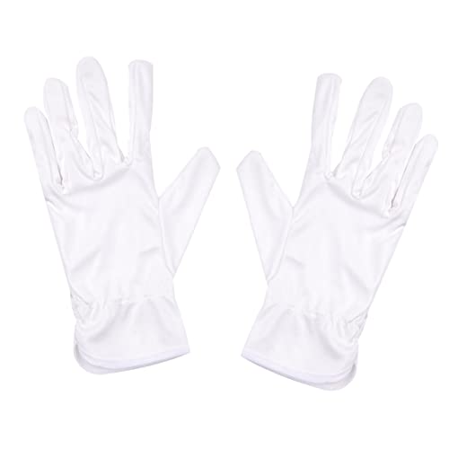 DOITOOL 10 Paar Mikrofasergloves Staubdichte Handprotektoren für Damen für Gartenarbeit Schmuckinspektion Weiß Wiederverwendbar Hypoallergen DOITOOL 10 Paar Mikrofasergloves Staubdichte Handprotektoren für Damen für Gartenarbeit Schmuckinspektion Weiß Wiederverwendbar Hypoallergen von DOITOOL