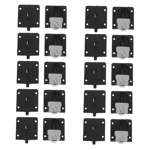 DOITOOL 10 Paar Rollen Für Möbel Kleiderschrank Schiebetür Rollen Schrankräder Schranktürräder Ersatz Kunststoff Lenkrollen Für Möbel Schwarz DOITOOL 10 Paar Rollen Für Möbel Kleiderschrank Schiebetür Rollen Schrankräder Schranktürräder Ersatz Kunststoff Lenkrollen Für Möbel Schwarz von DOITOOL