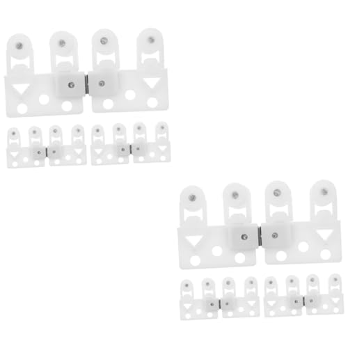 DOITOOL 10 Paare Magnetische Vorhangschienen Drehbare Gardinenläufer Robuste Laufrollen für Elektrische Vorhänge Universelles Zubehör für Heimvorhänge Einfache Montage DOITOOL 10 Paare Magnetische Vorhangschienen Drehbare Gardinenläufer Robuste Laufrollen für Elektrische Vorhänge Universelles Zubehör für Heimvorhänge Einfache Montage von DOITOOL