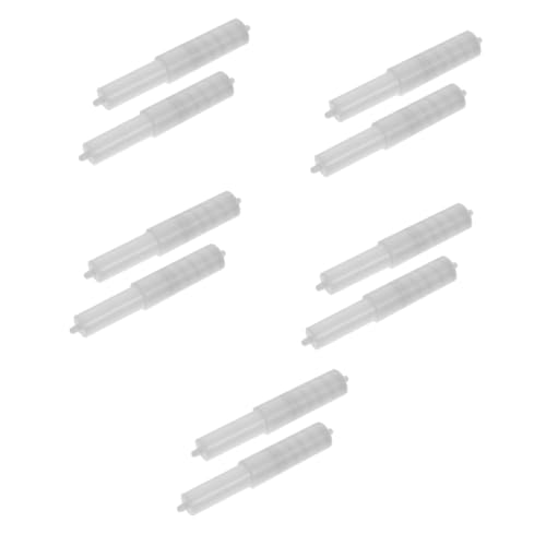 DOITOOL 10 STK. Teiliges Kunststoff Toilettenpapierhalter Ersatzrollen Federbelasteter Einziehbarer Toilettenpapierkern für Bad Küche Hotel Langlebiger und Praktischer Tissue Holder von DOITOOL