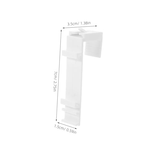 DOITOOL 10 Sätze Selbstklebende Fensterjalousien Halterung ohne Bohren Stabile Klebehaken für Doppelrollos Plissees und Faltrollos Langlebige Gardinenbefestigung mit Elegantem Design DOITOOL 10 Sätze Selbstklebende Fensterjalousien Halterung ohne Bohren Stabile Klebehaken für Doppelrollos Plissees und Faltrollos Langlebige Gardinenbefestigung mit Elegantem Design von DOITOOL