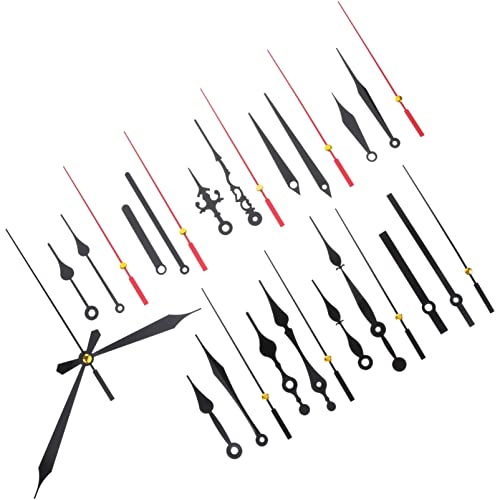 DOITOOL Uhrzeiger-Kit 10 Sätze Uhrwerk Stumm Uhrwerk Teile Wanduhr DIY Mechanismus Reparaturwerkzeuge Wanduhrwerk DOITOOL Uhrzeiger-Kit 10 Sätze Uhrwerk Stumm Uhrwerk Teile Wanduhr DIY Mechanismus Reparaturwerkzeuge Wanduhrwerk von DOITOOL