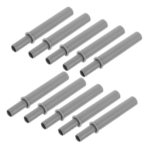 DOITOOL 10 Stück Geräuschdämpfender Mülltonnen Dämpfer Wetterfester Langlebiger Soft Close für Außenmülleimer Lärm und Vibration Einfache Montage Ersatzteil für Mülltonnen von DOITOOL