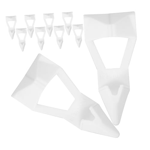 DOITOOL 10 Stück Regalhalterungen für Schwebende Unsichtbare Wandmontage Tragfähige Regalträger für Küchen Kleiderschränke und Robustem Kunststoff Elegantes Design DOITOOL 10 Stück Regalhalterungen für Schwebende Unsichtbare Wandmontage Tragfähige Regalträger für Küchen Kleiderschränke und Robustem Kunststoff Elegantes Design von DOITOOL