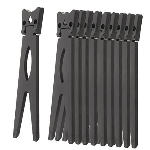 DOITOOL 10 Stück Ständer für Fotorahmen fotoregal bilderrahmen Halterung Bilderrahmenständer Fotostandhalter Bilderrahmenstütze Schreibtisch Zeigen Fotorahmenteile Bildhalter Plastik Black DOITOOL 10 Stück Ständer für Fotorahmen fotoregal bilderrahmen Halterung Bilderrahmenständer Fotostandhalter Bilderrahmenstütze Schreibtisch Zeigen Fotorahmenteile Bildhalter Plastik Black von DOITOOL