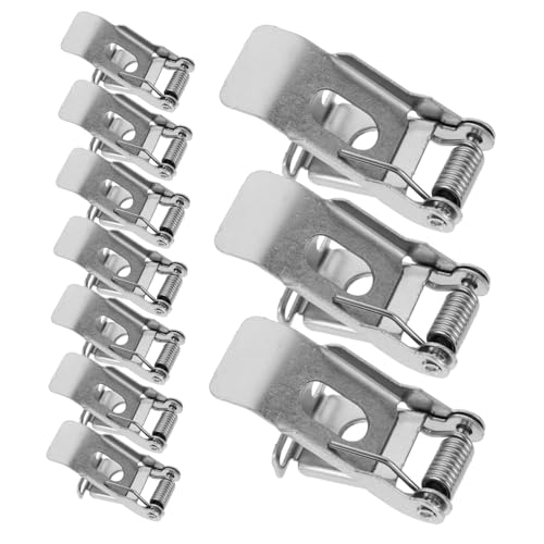 DOITOOL 10 Stück Teiliges Downlight Federclip Haltefeder für Einbauleuchten Langlebige Metallfederklemme mit Hoher Härte Einfache Installation Passend für Recessed Light Befestigung von DOITOOL