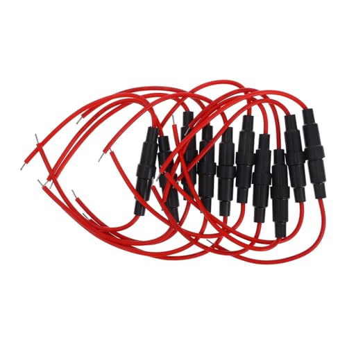 DOITOOL 10 Stück Teiliges Inline Sicherungshalter Agc Glas Sicherungen Schraubtyp Kompatibel für Auto Boot Lkw Schnelle Installation Langlebig und Zuverlässig DOITOOL 10 Stück Teiliges Inline Sicherungshalter Agc Glas Sicherungen Schraubtyp Kompatibel für Auto Boot Lkw Schnelle Installation Langlebig und Zuverlässig von DOITOOL