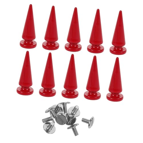DOITOOL 10 Stück Teiliges Kegelspitzen Schraubnieten Baumform Robuste DIY Punk Rivets aus Hochfestem Metall Stabile Ziernieten für Lederhandwerk Geeignet für Kleidung Schuhe Taschen DOITOOL 10 Stück Teiliges Kegelspitzen Schraubnieten Baumform Robuste DIY Punk Rivets aus Hochfestem Metall Stabile Ziernieten für Lederhandwerk Geeignet für Kleidung Schuhe Taschen von DOITOOL