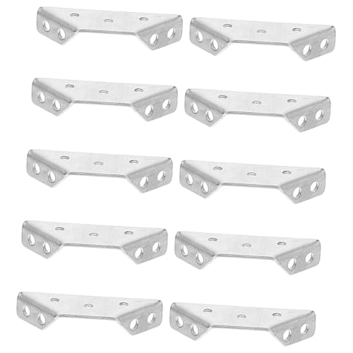 DOITOOL 10 Stück Teiliges Möbel Eckwinkel Multifunktionale Möbelverbinder mit Hoher Tragkraft Rostfrei Robust und Einfach zu Montieren für und Möbelverstärkung von DOITOOL