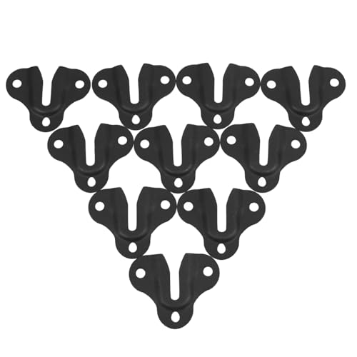 DOITOOL 10 Stück Teiliges Schwerlast Bildaufhänger Schrauben Montageset Stabile Möbelhalterung für Bilderrahmen Spiegel Betthaupt Einfache Wand Möbelbefestigung Sand schwarze Farbe DOITOOL 10 Stück Teiliges Schwerlast Bildaufhänger Schrauben Montageset Stabile Möbelhalterung für Bilderrahmen Spiegel Betthaupt Einfache Wand Möbelbefestigung Sand schwarze Farbe von DOITOOL