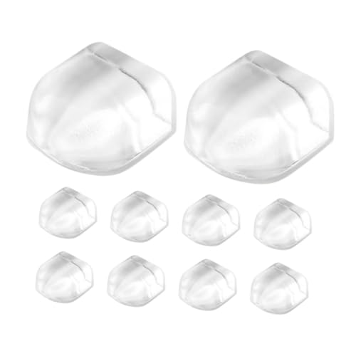 DOITOOL 10 Stück Teiliges Silikonbeschichteter Türstopper mit Selbstklebender Bodenmontage Stoßdämpfend Geräuschreduzierend ohne Bohren Transparenter Türhalter für Wand Bodenschutz im Wohn DOITOOL 10 Stück Teiliges Silikonbeschichteter Türstopper mit Selbstklebender Bodenmontage Stoßdämpfend Geräuschreduzierend ohne Bohren Transparenter Türhalter für Wand Bodenschutz im Wohn von DOITOOL