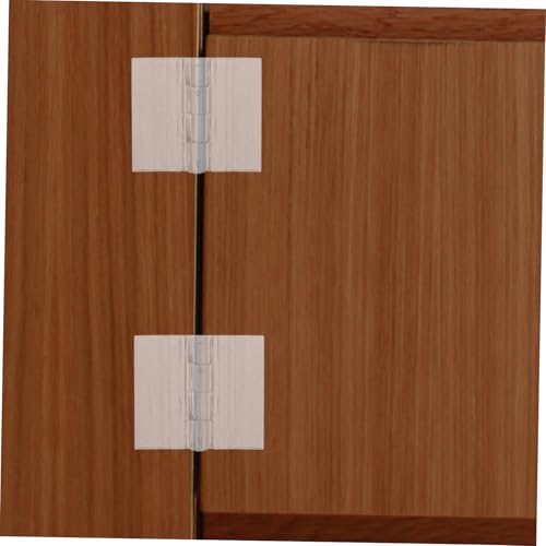 DOITOOL 10 Stück Teiliges Transparente Acrylscharniere mit Faltbarem Design Robuste Scharniere für Schranktüren und Schubladen Langlebige und Präzise Gefertigte Klappbeschläge Vielseitig DOITOOL 10 Stück Teiliges Transparente Acrylscharniere mit Faltbarem Design Robuste Scharniere für Schranktüren und Schubladen Langlebige und Präzise Gefertigte Klappbeschläge Vielseitig von DOITOOL