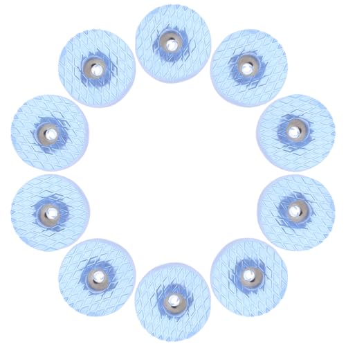 DOITOOL 10 Stück Teiliges Transparente rutschfeste Möbelgleiter aus Langlebigem Silikon mit Selbstklebender Rückseite Bodenschoner für Stuhl Tischbeine Optimaler Schutz für Harte Böden im von DOITOOL