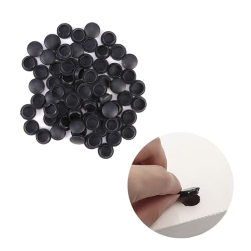 DOITOOL 100 STÜCK Teiliges Schwarze Schrauben abdeckkappen für Möbel Tür Fenster scharniere Kunststoff Dekorative Schraubenabdeckungen Einfach zu Montieren Verdeckt Schraubenbohrlöcher DOITOOL 100 STÜCK Teiliges Schwarze Schrauben abdeckkappen für Möbel Tür Fenster scharniere Kunststoff Dekorative Schraubenabdeckungen Einfach zu Montieren Verdeckt Schraubenbohrlöcher von DOITOOL