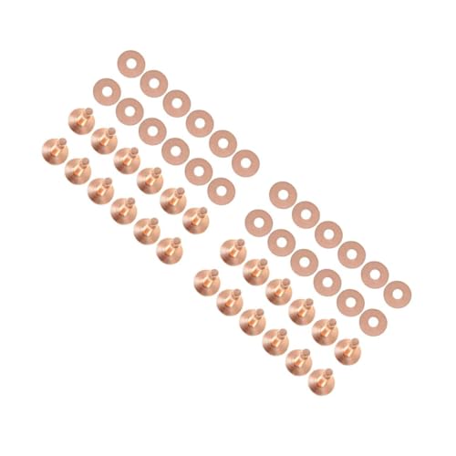 DOITOOL 100 Sätze DIY Luggage Rivet Metallnieten für Lederhandwerk Rostfreies Material für Taschen Sofas und Mehr DOITOOL 100 Sätze DIY Luggage Rivet Metallnieten für Lederhandwerk Rostfreies Material für Taschen Sofas und Mehr von DOITOOL