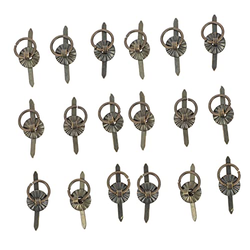 DOITOOL 100 Stück Antike Ziehgriffe Grünem Bronze Vintage Möbelknöpfe für Schrank Kommode und Schmuckboxen Installieren und Rostfrei DOITOOL 100 Stück Antike Ziehgriffe Grünem Bronze Vintage Möbelknöpfe für Schrank Kommode und Schmuckboxen Installieren und Rostfrei von DOITOOL