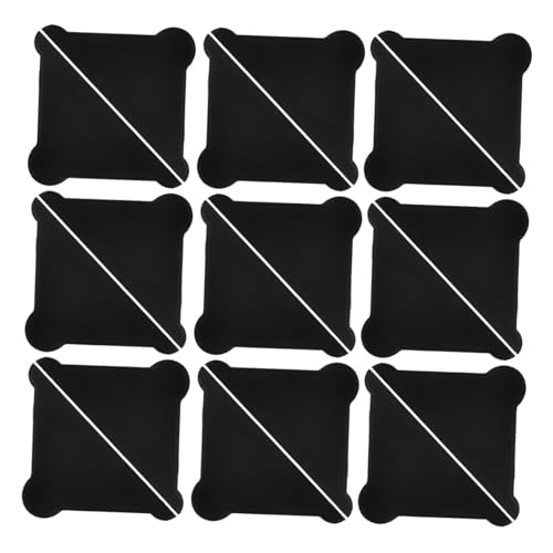 DOITOOL 100 Stück Kunststoff Eckschutz für Glas Schwarz Dreieckige Kantenschoner für Glasplatten Ablagen und Spiegel Stoßschutz und Dekorativer Schutz für Glaswaren DOITOOL 100 Stück Kunststoff Eckschutz für Glas Schwarz Dreieckige Kantenschoner für Glasplatten Ablagen und Spiegel Stoßschutz und Dekorativer Schutz für Glaswaren von DOITOOL