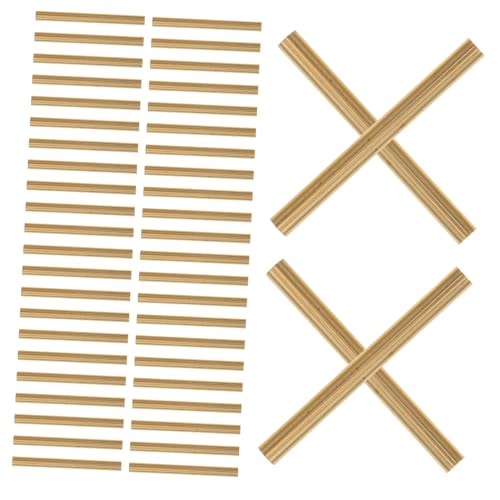 DOITOOL 100stücke Kupferrohr-verbindungsrohr Für Blumenstiele Mini-blumenstangen-verbinder DIY-Korb Und Bastelwerkzeug Langlebige Verbindungselemente Für Floristikprojekte von DOITOOL