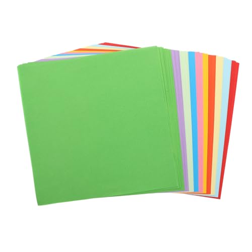 DOITOOL 100stücke Bastel-faltpapier Farbiger Karton Konstruktionskarton Druckerpapier Scrapbooking-zubehör Für Diy-bastelarbeiten Kartenherstellung DOITOOL 100stücke Bastel-faltpapier Farbiger Karton Konstruktionskarton Druckerpapier Scrapbooking-zubehör Für Diy-bastelarbeiten Kartenherstellung von DOITOOL
