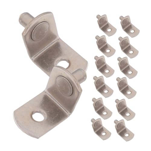 DOITOOL 100 Stück Regalträger Halterungen für Glas Holzregale Unsichtbare Montageclips Vielseitig Kompatibel mit Küchen- Kleiderschrank Bücherregalböden Einfache Diy-installation DOITOOL 100 Stück Regalträger Halterungen für Glas Holzregale Unsichtbare Montageclips Vielseitig Kompatibel mit Küchen- Kleiderschrank Bücherregalböden Einfache Diy-installation von DOITOOL