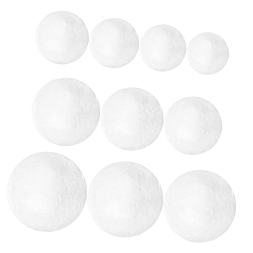 DOITOOL 100 Stück Styroporkugeln Weiß DIY Bastelmaterial für Hochzeiten Feste und Projekte für Dekoration Modellbau und Bastelbedarf DOITOOL 100 Stück Styroporkugeln Weiß DIY Bastelmaterial für Hochzeiten Feste und Projekte für Dekoration Modellbau und Bastelbedarf von DOITOOL