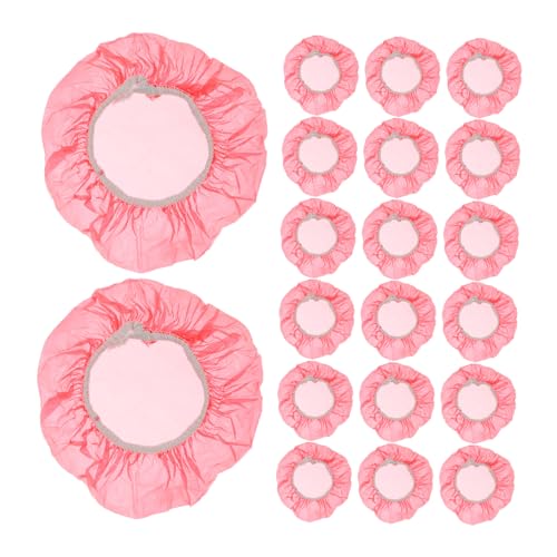 DOITOOL 100 Stück Teiliges Rauchmelder Schutzcover aus Kunststoff Staubdicht und Feuchtigkeitsresistent Rote Abdeckkappen für Haushalts feuermelder Leicht zu Erkennen und Sauber Halten von DOITOOL