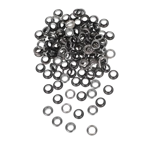 DOITOOL 100sätze Metallösen Mit Unterlegscheibe Selbstsichernd Ösen Stoff Segeltuch Leder Kleidung Vorhänge Schuhe Taschen von DOITOOL