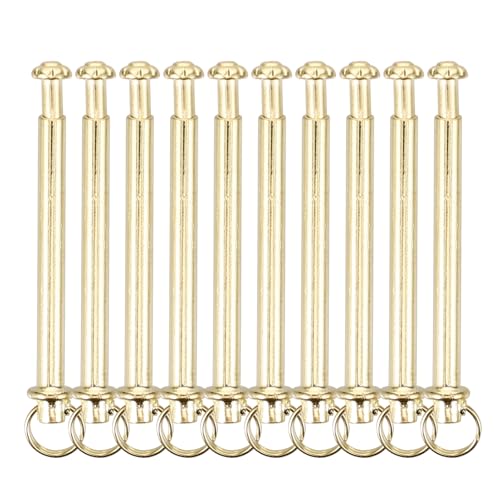 DOITOOL 10Sätze Klappbare Lüfterwellen Nieten und Muttern Teiliges Handventilator Reparaturset Robustem für Faltfächer und Lüfterwellen Langlebig und Elegant DOITOOL 10Sätze Klappbare Lüfterwellen Nieten und Muttern Teiliges Handventilator Reparaturset Robustem für Faltfächer und Lüfterwellen Langlebig und Elegant von DOITOOL