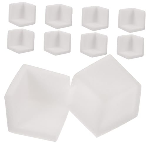 DOITOOL 10stücke Tischeckenschutz Aus Expandiertem Polyethylen Weicher Und Gepolsterter Schutz Für Möbel Und Bilderrahmen Dreieckiges Design Für Umfassenden Ecken Und Kantenschutz DOITOOL 10stücke Tischeckenschutz Aus Expandiertem Polyethylen Weicher Und Gepolsterter Schutz Für Möbel Und Bilderrahmen Dreieckiges Design Für Umfassenden Ecken Und Kantenschutz von DOITOOL