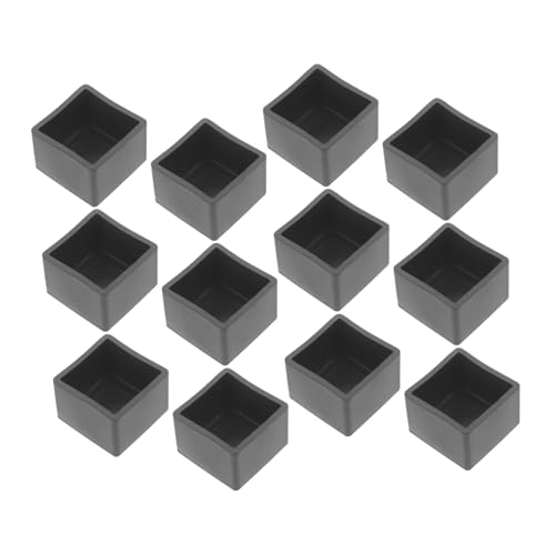 DOITOOL 12 Stück Möbelmatte Tisch drinnen hart schützen Beinendkappe Zu bodenschutz Floor Protection Stuhlbeinschoner Teppich filzgleiter Möbelbeinabdeckung Beinschützer für Möbel Black DOITOOL 12 Stück Möbelmatte Tisch drinnen hart schützen Beinendkappe Zu bodenschutz Floor Protection Stuhlbeinschoner Teppich filzgleiter Möbelbeinabdeckung Beinschützer für Möbel Black von DOITOOL