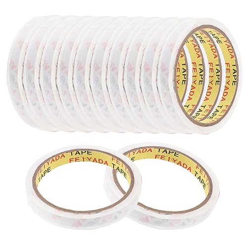DOITOOL 12 Stück Multifunktions-Bindeband starkes klebeband durchsichtiges klebeband Lebensmittel Verschlussband Verpackung Handelsklasse DIY-Bindeband Farbige Bindebeutel bopp Transparent DOITOOL 12 Stück Multifunktions-Bindeband starkes klebeband durchsichtiges klebeband Lebensmittel Verschlussband Verpackung Handelsklasse DIY-Bindeband Farbige Bindebeutel bopp Transparent von DOITOOL
