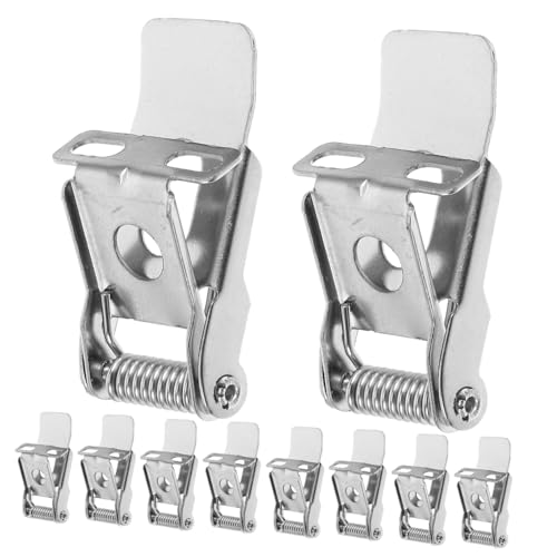 DOITOOL 12 Stück Teiliges Downlight Clip Federklammern für Einbauleuchten Hohe Härte Flachpanel Lampenhalterung Stabil und Vielseitig für Innenbeleuchtung von DOITOOL
