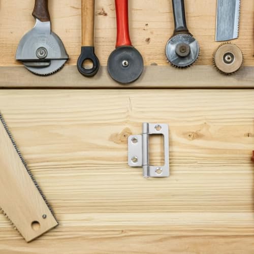 DOITOOL 12 Stück Teiliges Edelstahl Scharniere für Schwere Türen Geräuschdämpfend Verstärkte Möbelbeschläge Rostfrei Einfache Montage Geeignet für Küchen Schrankschranktüren DOITOOL 12 Stück Teiliges Edelstahl Scharniere für Schwere Türen Geräuschdämpfend Verstärkte Möbelbeschläge Rostfrei Einfache Montage Geeignet für Küchen Schrankschranktüren von DOITOOL