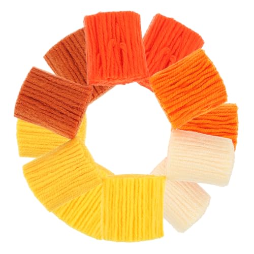DOITOOL 12 Stück Teiliges Latch Hook Garn aus Langlebiger Acrylfaser Weich und Hautfreundlich für DIY Teppiche Wohntextilien und Häkeln Vielseitiges Garn für Kreative Handarbeiten von DOITOOL