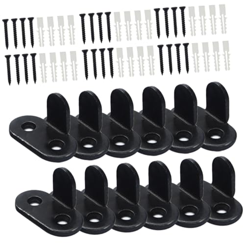 DOITOOL 12 Stück Teiliges Metall Bodenführung für Scheunentüren Bodenschiene für Schiebetüren Stabiler Türstopper Einfache Montage mit Schrauben Geeignet für Doppelflügelige Schiebetüren DOITOOL 12 Stück Teiliges Metall Bodenführung für Scheunentüren Bodenschiene für Schiebetüren Stabiler Türstopper Einfache Montage mit Schrauben Geeignet für Doppelflügelige Schiebetüren von DOITOOL