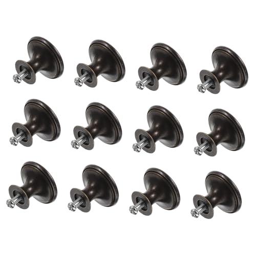 DOITOOL 12 Stück Teiliges Runde Möbelgriffe aus Stabile Schubladenknöpfe für Küchenschränke Kommoden und Kleiderschränke Vintage Stil Robust und Langlebig Einfache Montage DOITOOL 12 Stück Teiliges Runde Möbelgriffe aus Stabile Schubladenknöpfe für Küchenschränke Kommoden und Kleiderschränke Vintage Stil Robust und Langlebig Einfache Montage von DOITOOL