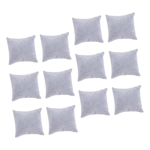 DOITOOL 12 Stück Teiliges Schmuckkissen aus Robustem Material Kleine Uhrenkissen und Armbandkissen für Stilvolle Schmuckpräsentation für Armbänder Uhren Uhren Schmuckdisplay Einfach zu von DOITOOL