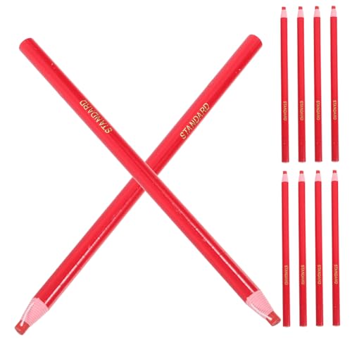DOITOOL 12 Stück Teiliges Schneiderkreide wachsmalstifte Schnelltrocknend kein Anspitzen Nötig Präzise Markierung für Nähen Handwerk Patchwork und Schneiderarbeiten Rot DOITOOL 12 Stück Teiliges Schneiderkreide wachsmalstifte Schnelltrocknend kein Anspitzen Nötig Präzise Markierung für Nähen Handwerk Patchwork und Schneiderarbeiten Rot von DOITOOL