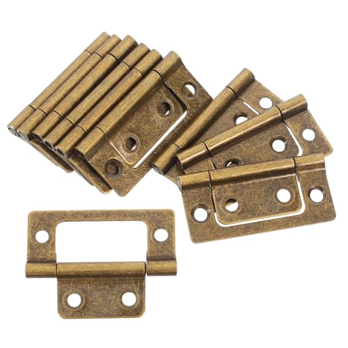 DOITOOL 12 Stück Teiliges Vintage Türscharnier Antikem Bronze eisen Verstärktes Mutter junge Mädchen design für Möbel Fenster Klapptüren Stabile Verformungsresistente Scharniere Einfache DOITOOL 12 Stück Teiliges Vintage Türscharnier Antikem Bronze eisen Verstärktes Mutter junge Mädchen design für Möbel Fenster Klapptüren Stabile Verformungsresistente Scharniere Einfache von DOITOOL