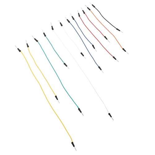 DOITOOL 120 Stück Flexible Breadboard Jumper Drähte für Prototyping Solderless Male Male Kabel für Elektronik Projekte und Diy Schaltungen von DOITOOL